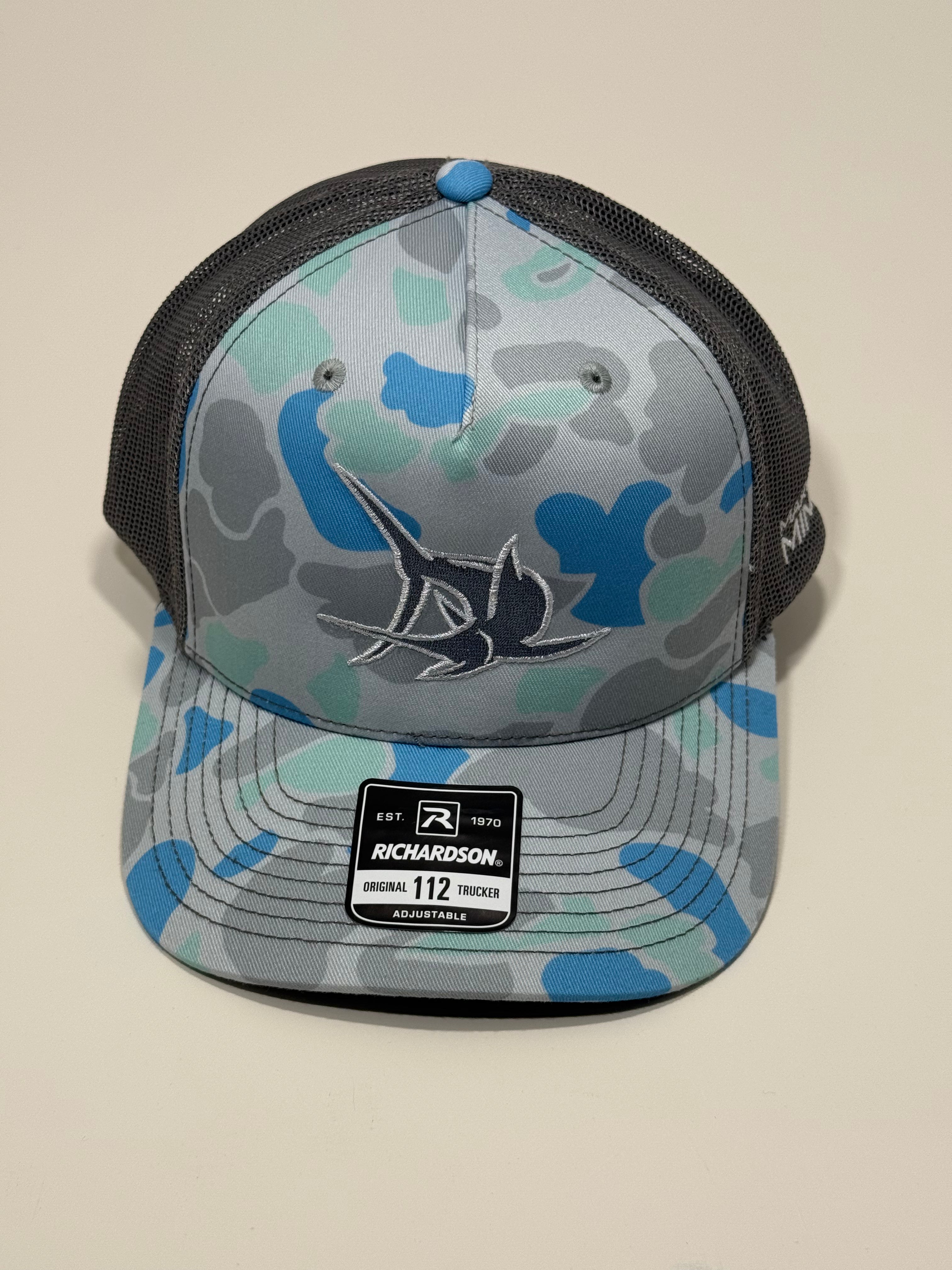 MM Saltwater Camo Fish logo