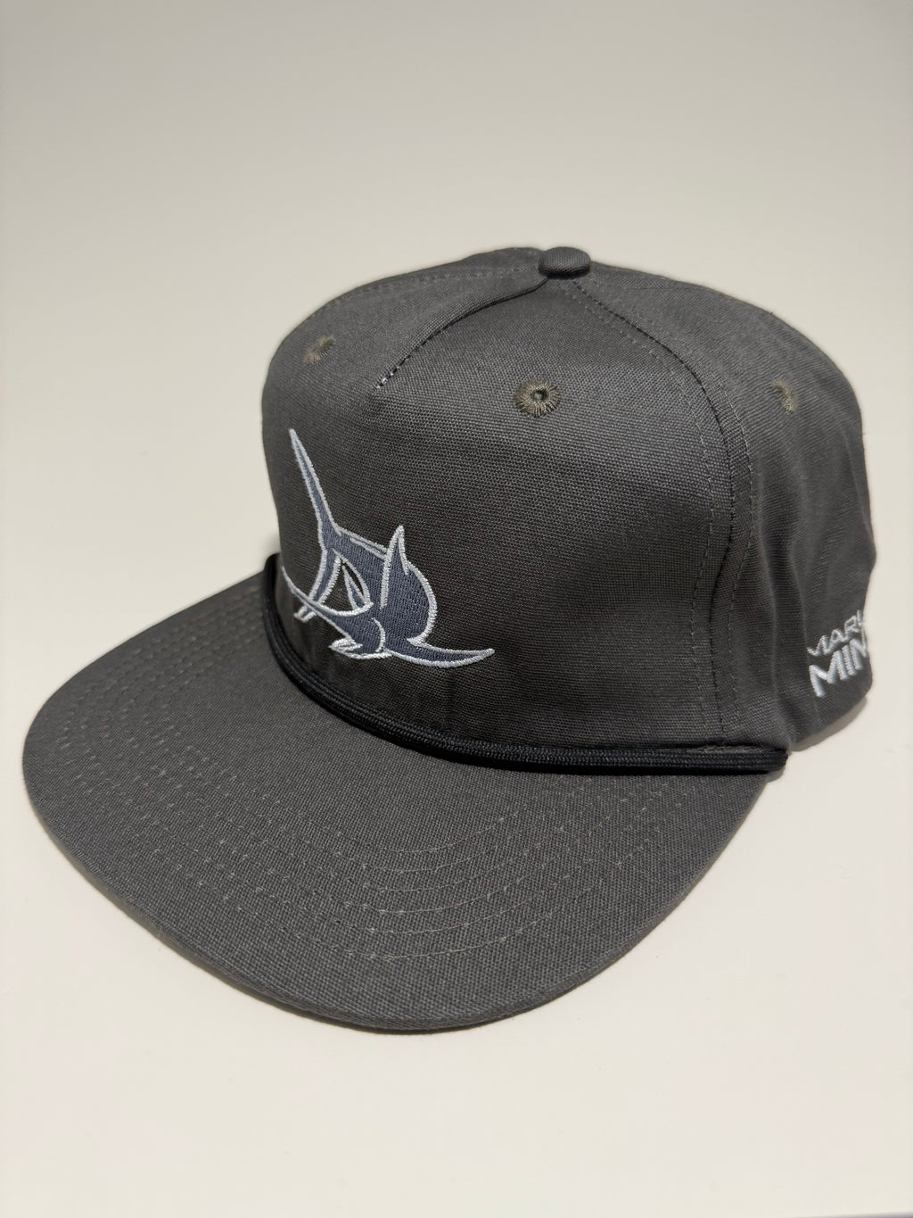 MM rope hat gunmetal