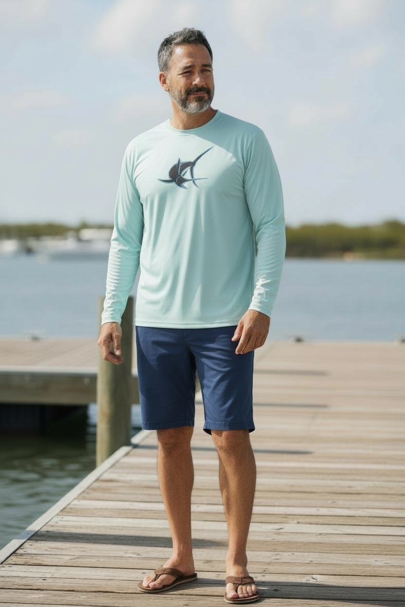 UPF Seafoam Performance Shirt