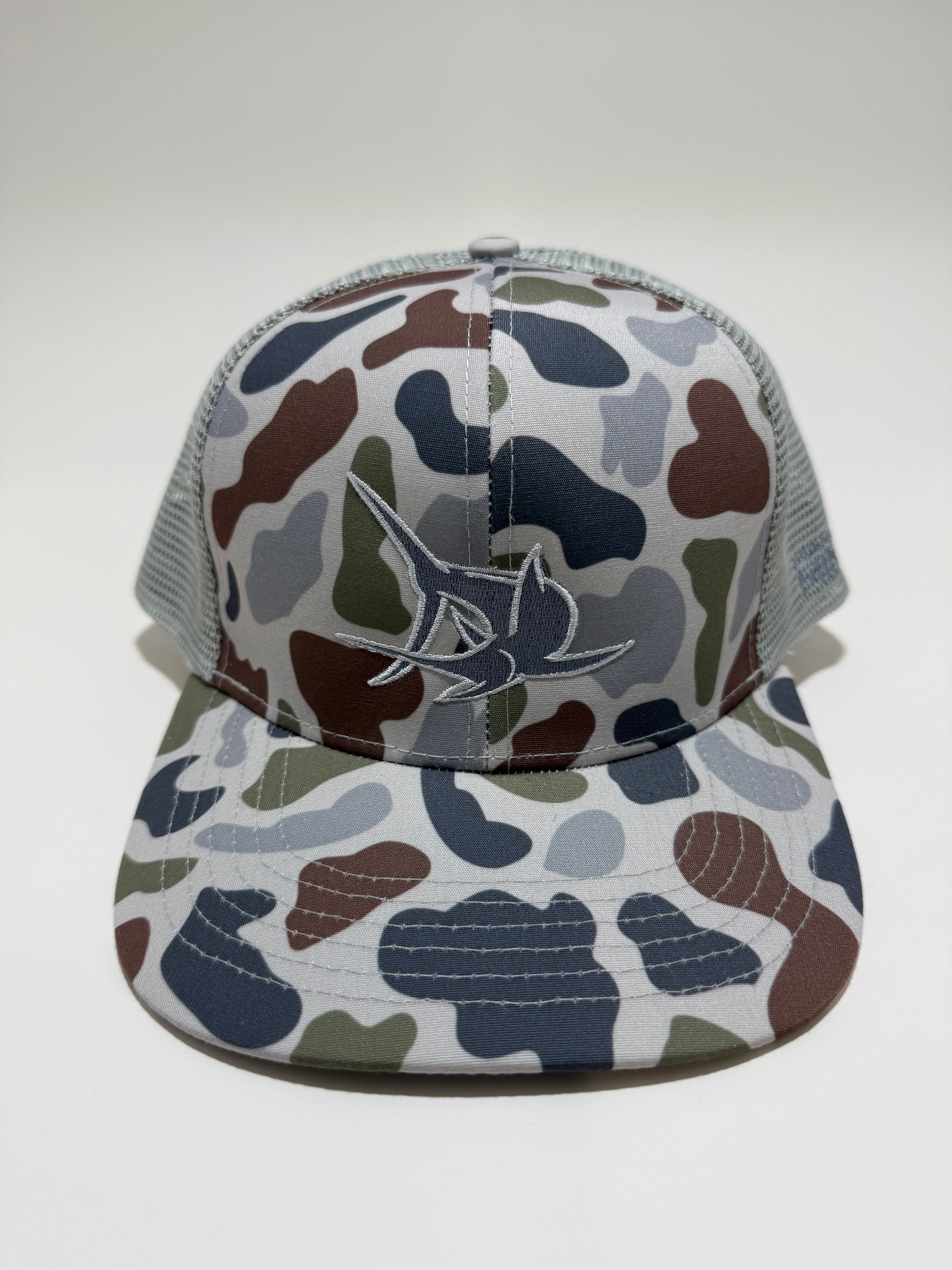 MM fish logo trucker