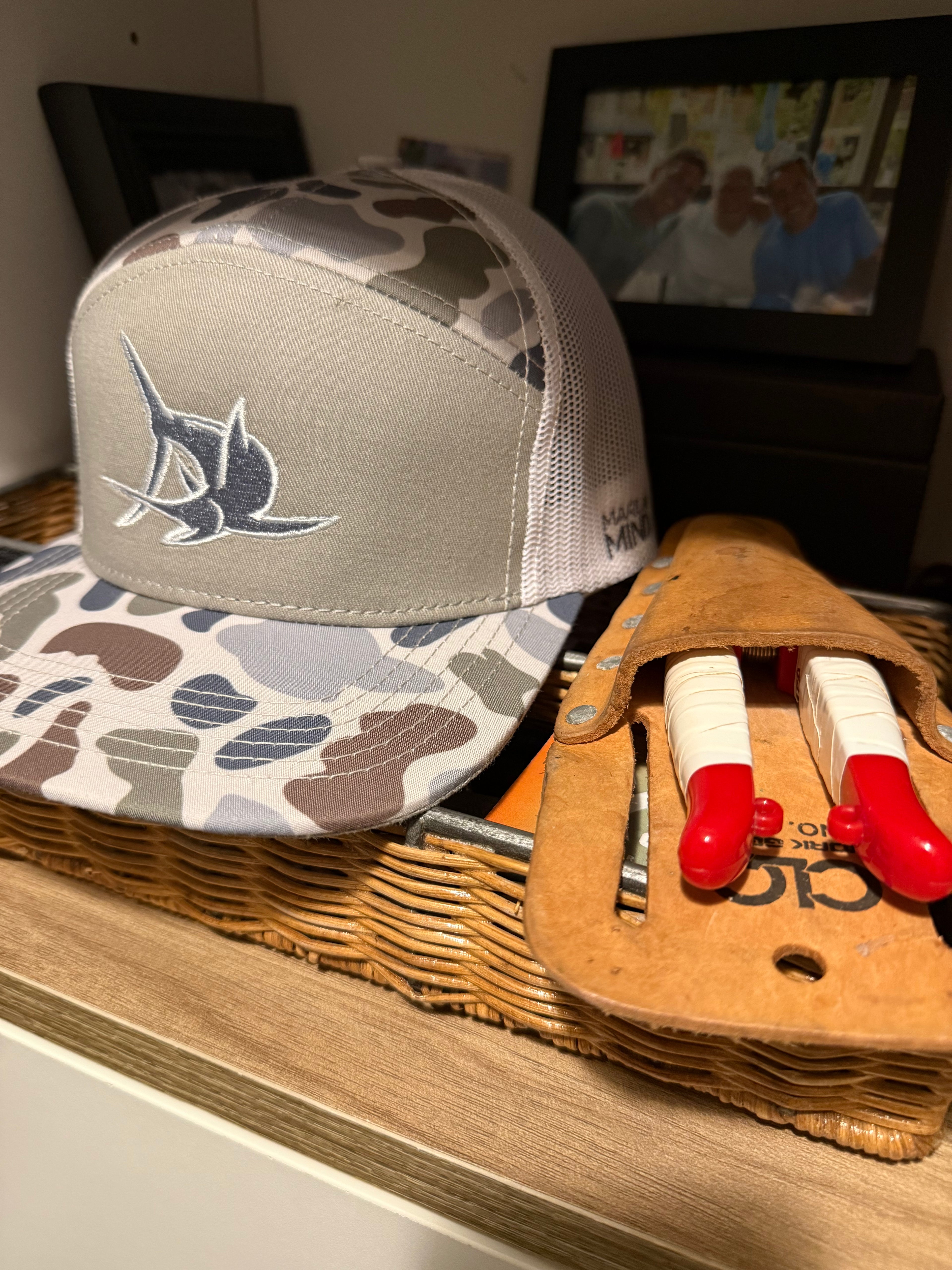 MM 7 panel mesh trucker