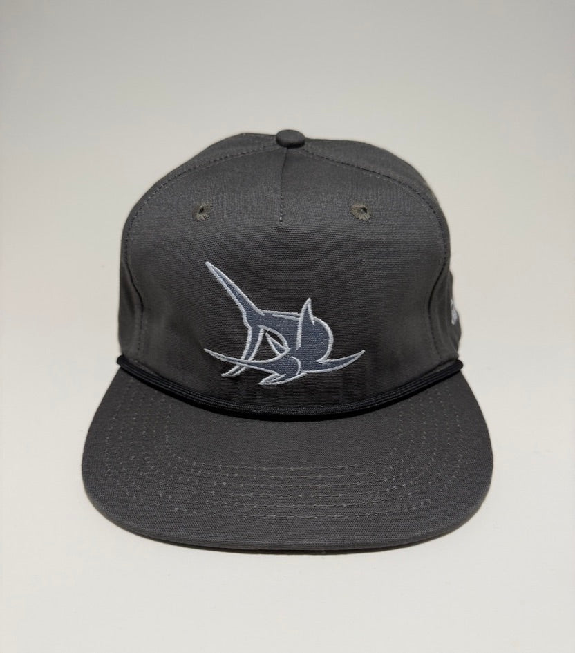 MM rope hat gunmetal