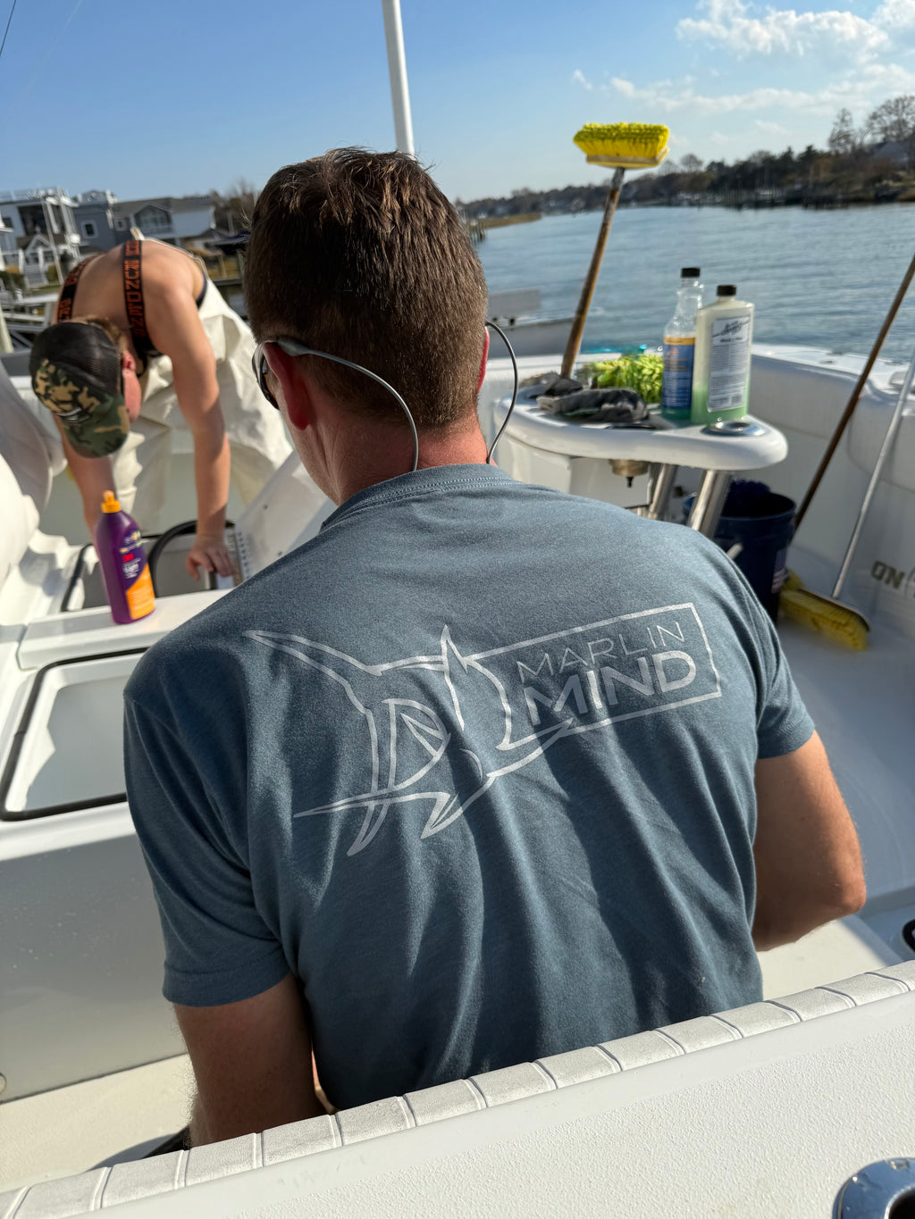 MM fish logo T