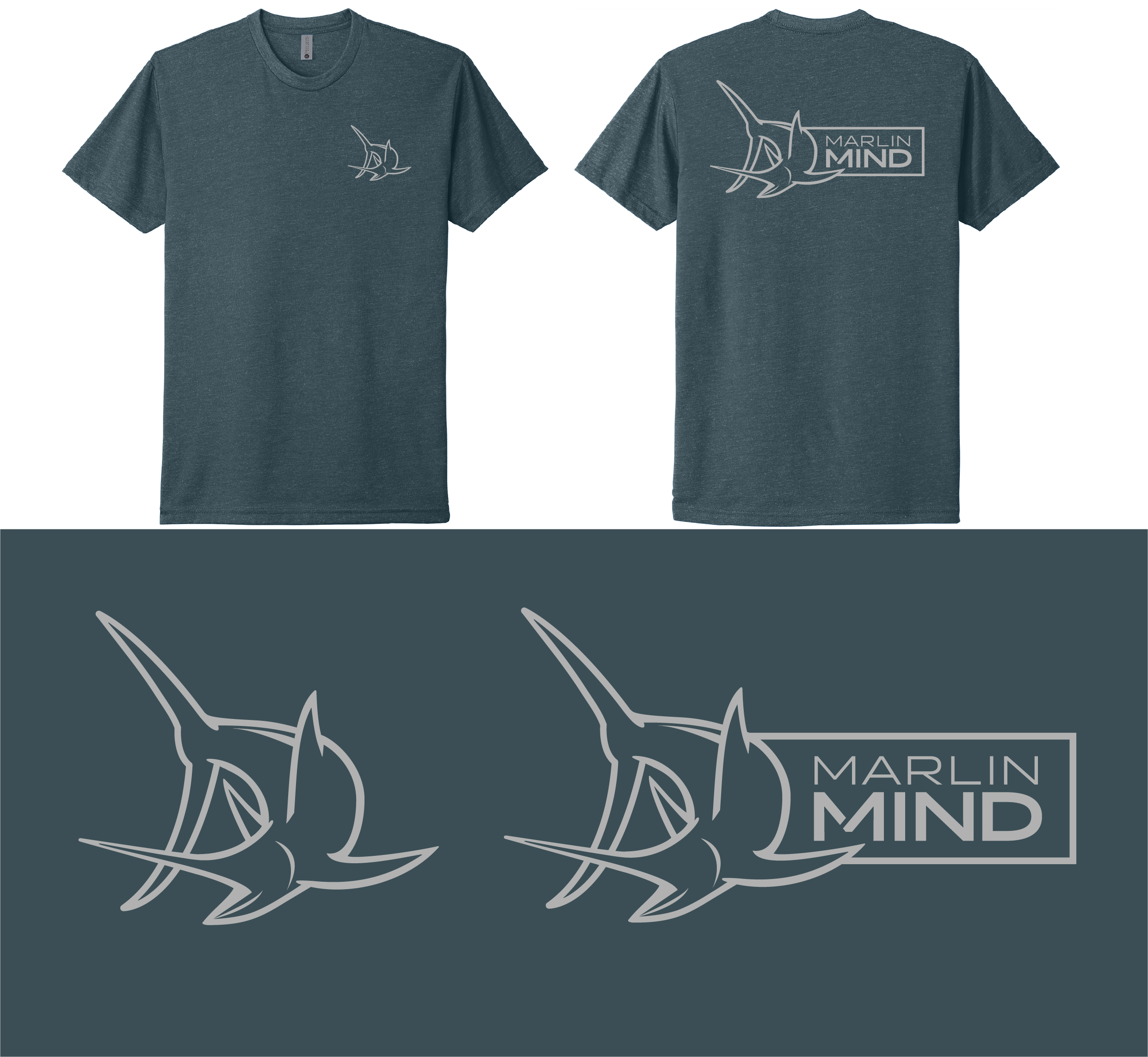 MM fish logo T