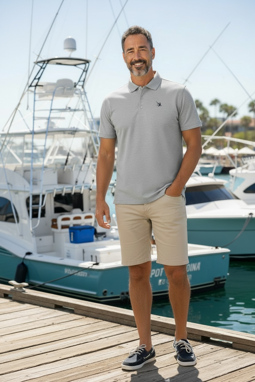 MM Polo Coastal Grey