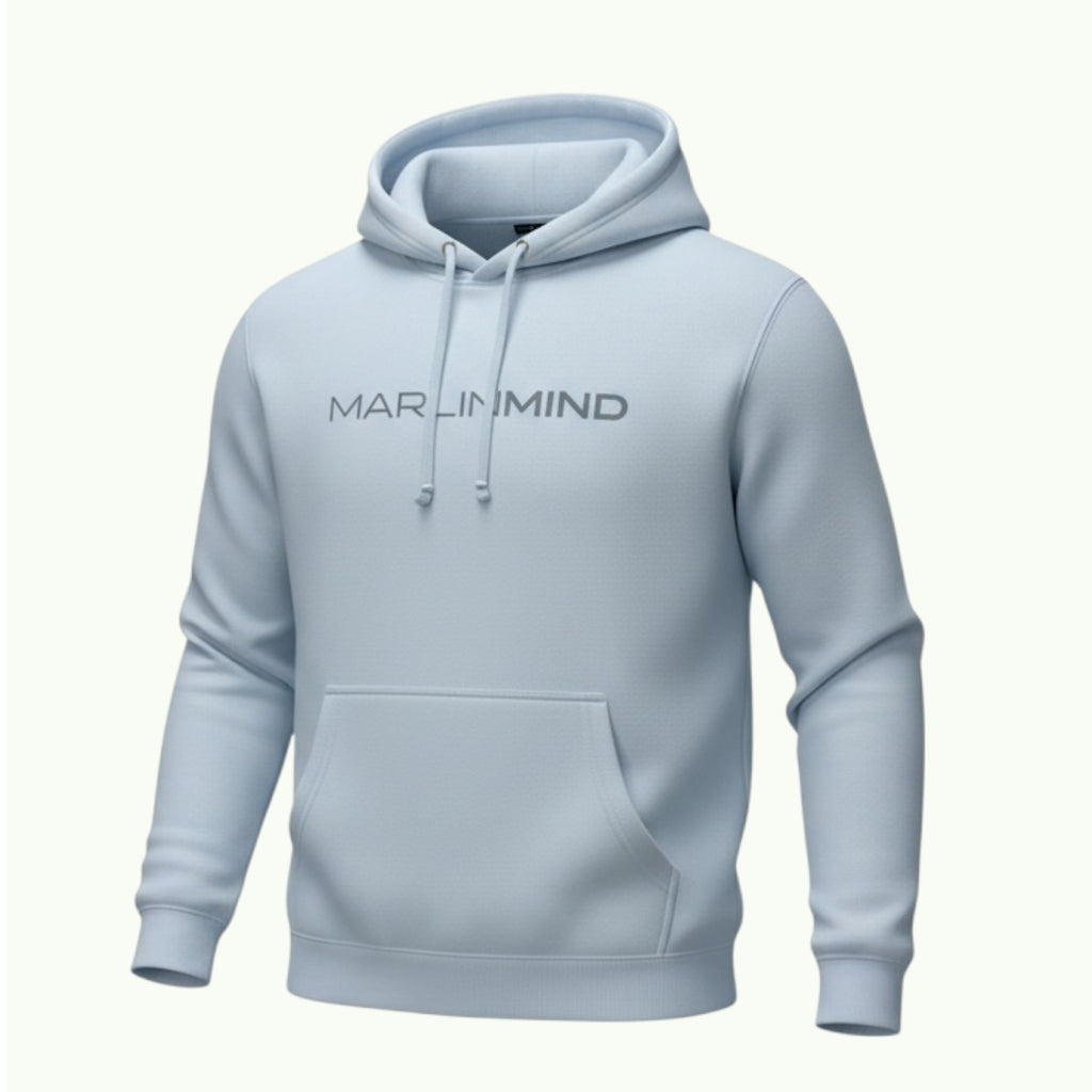 MM Fleece Hoodie-Ice Blue