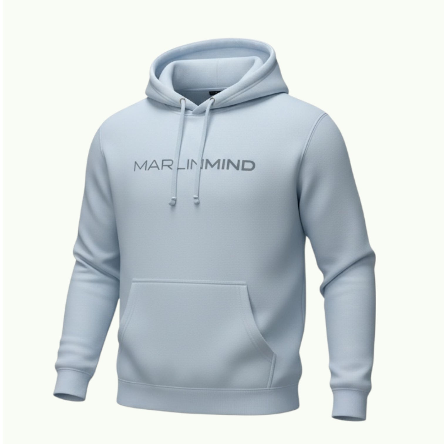 MM Fleece Hoodie-Ice Blue
